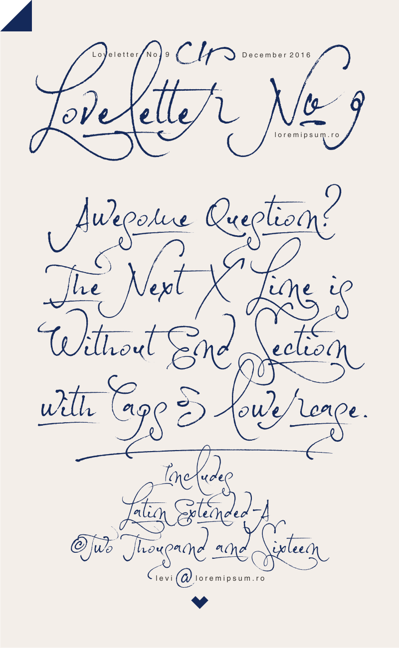 lettering font style