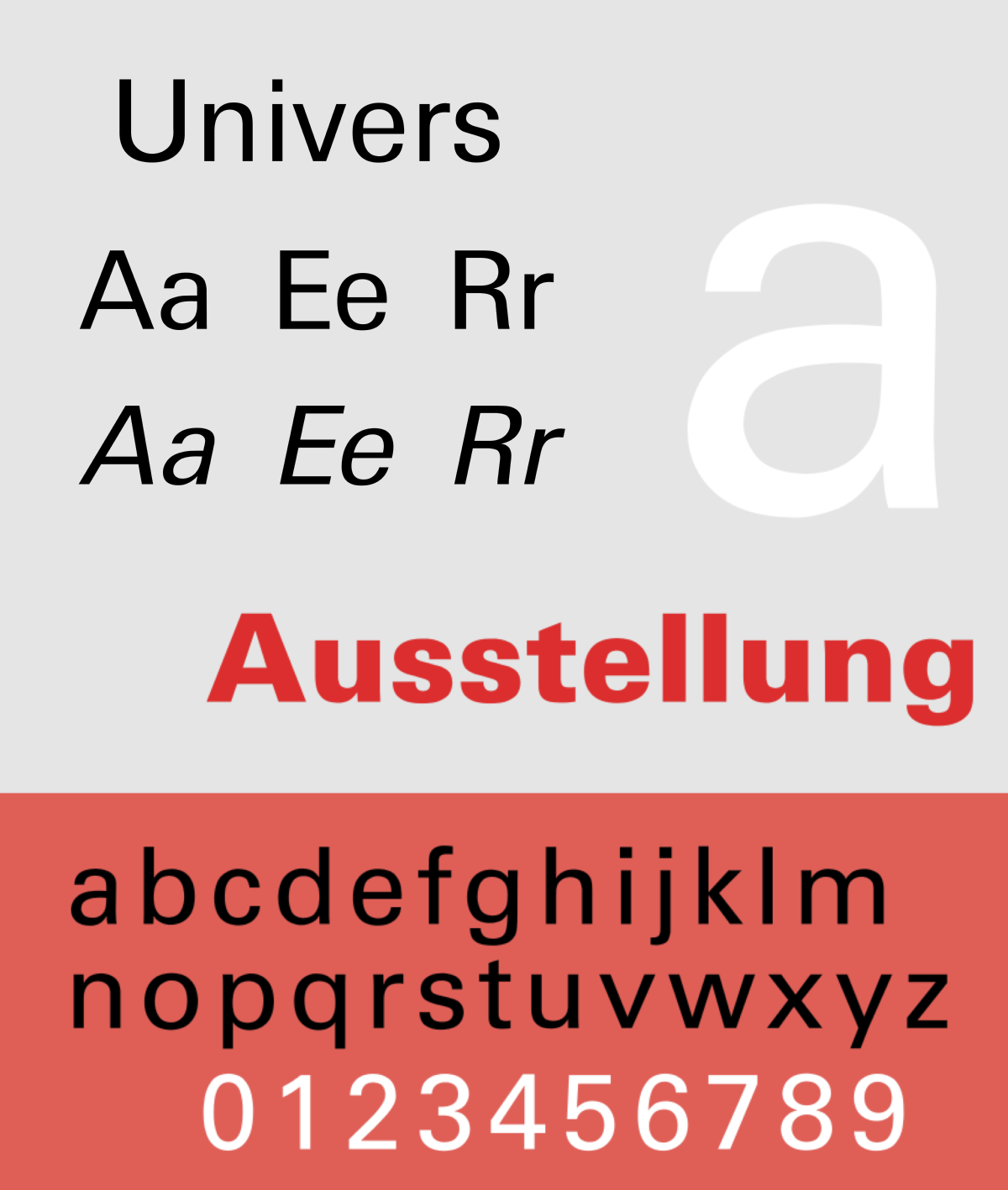 univers free fonts