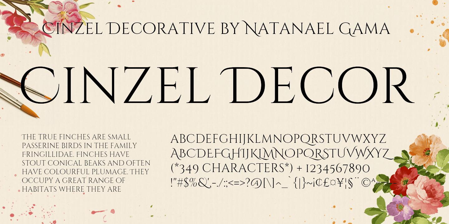 Cinzel Decorative Font Cinzel Decorative Font Download